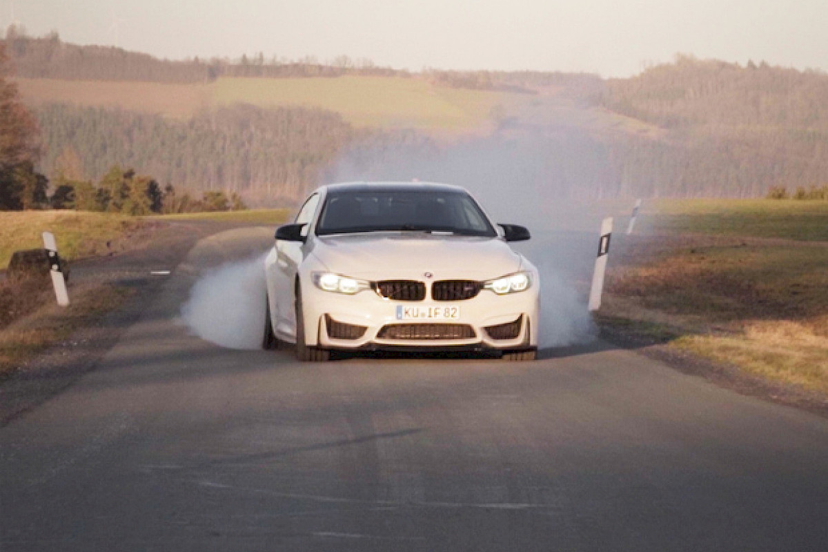 BMW Burnout