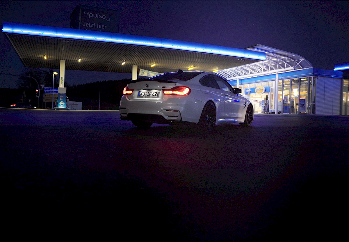 BMW Tankstelle